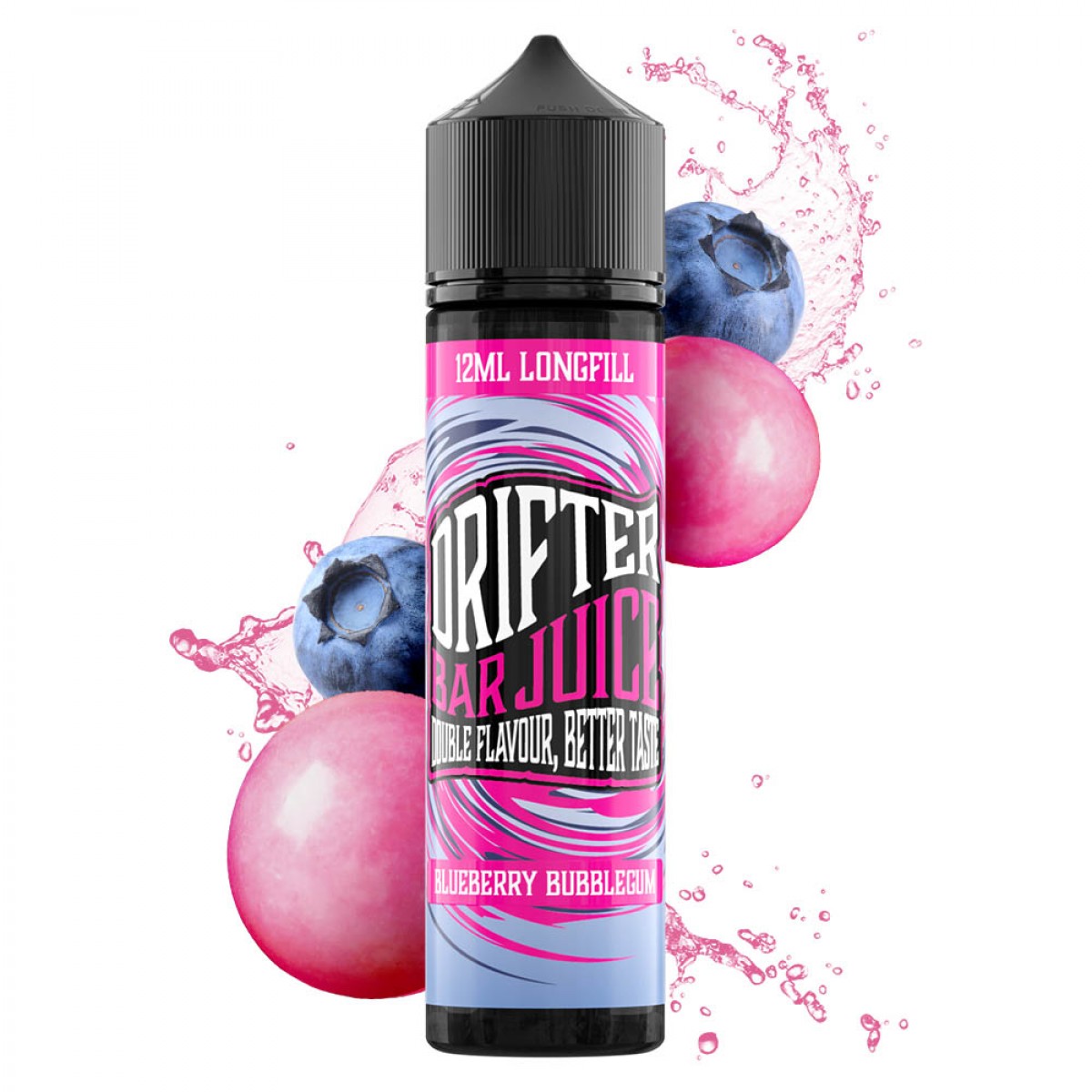 DRIFTER BAR JUICE BLUEBERRY BUBBLEGUM 12ML/60ML FLAVORSHOT